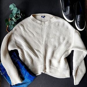 Anthropologie Thick Knit Sweater
